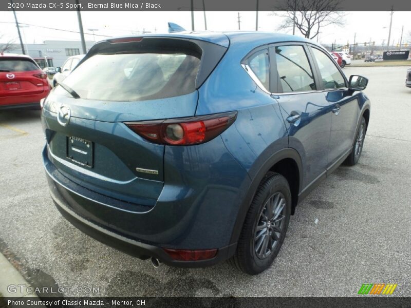 Eternal Blue Mica / Black 2020 Mazda CX-5 Sport