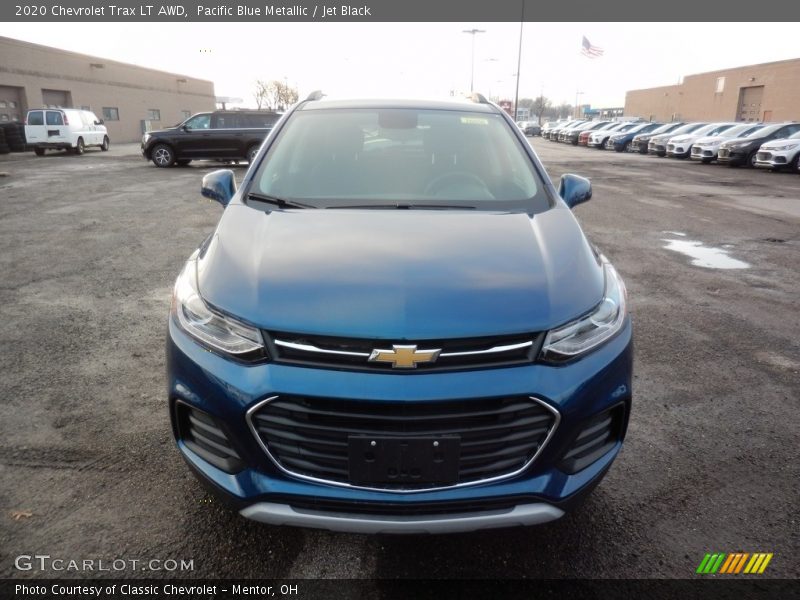 Pacific Blue Metallic / Jet Black 2020 Chevrolet Trax LT AWD