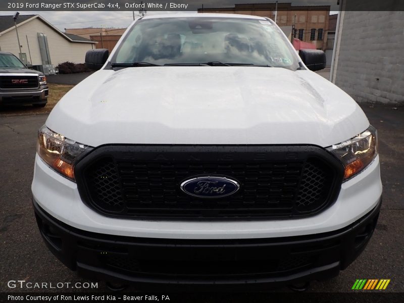 Oxford White / Ebony 2019 Ford Ranger STX SuperCab 4x4
