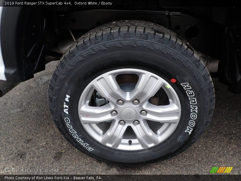 Oxford White / Ebony 2019 Ford Ranger STX SuperCab 4x4