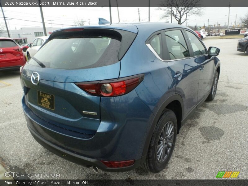 Eternal Blue Mica / Black 2020 Mazda CX-5 Sport