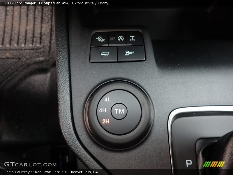 Oxford White / Ebony 2019 Ford Ranger STX SuperCab 4x4