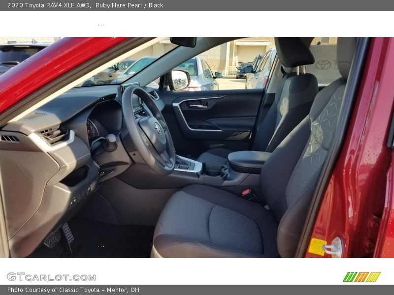 Ruby Flare Pearl / Black 2020 Toyota RAV4 XLE AWD