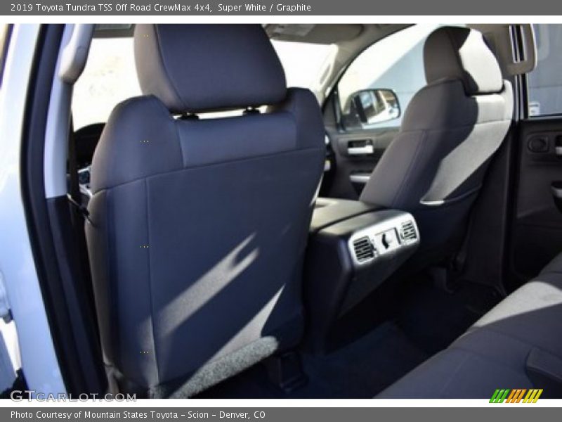Super White / Graphite 2019 Toyota Tundra TSS Off Road CrewMax 4x4