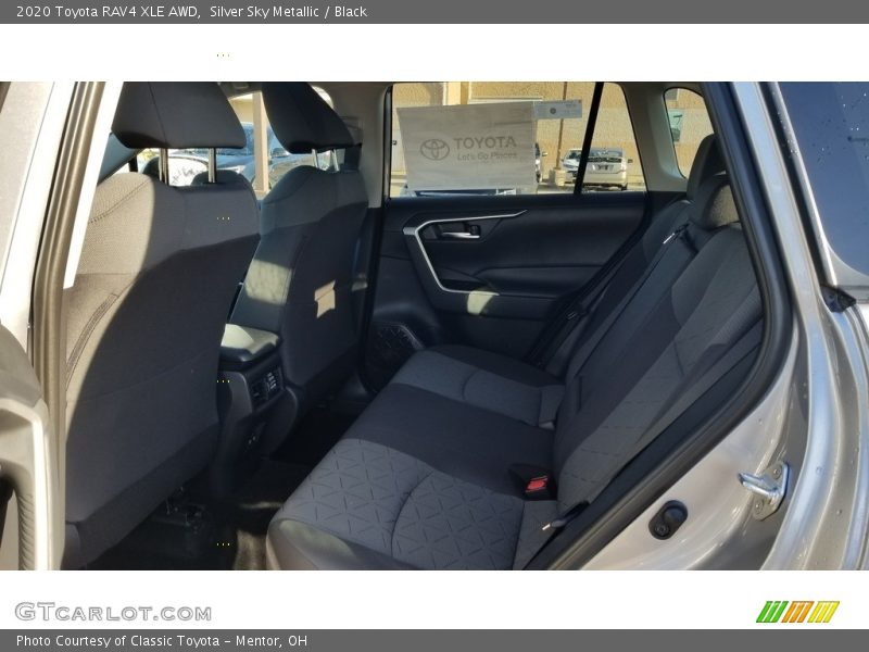 Silver Sky Metallic / Black 2020 Toyota RAV4 XLE AWD