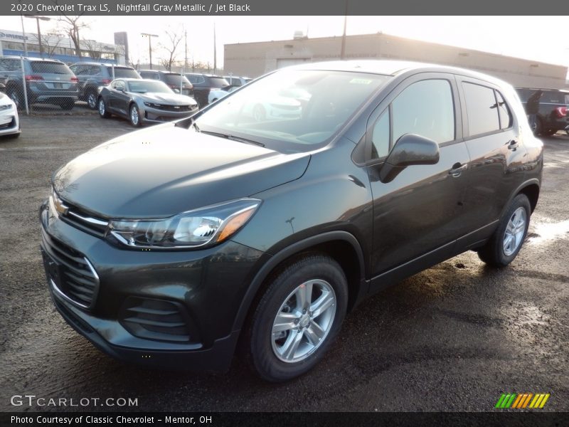 Nightfall Gray Metallic / Jet Black 2020 Chevrolet Trax LS