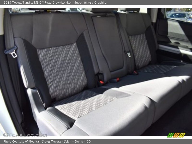 Super White / Graphite 2019 Toyota Tundra TSS Off Road CrewMax 4x4