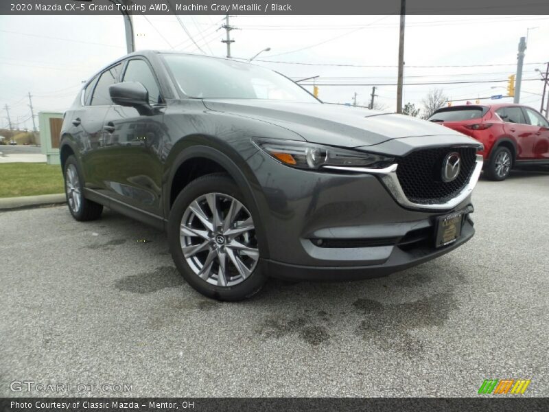 Machine Gray Metallic / Black 2020 Mazda CX-5 Grand Touring AWD