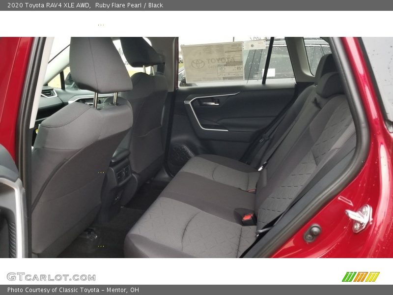 Ruby Flare Pearl / Black 2020 Toyota RAV4 XLE AWD
