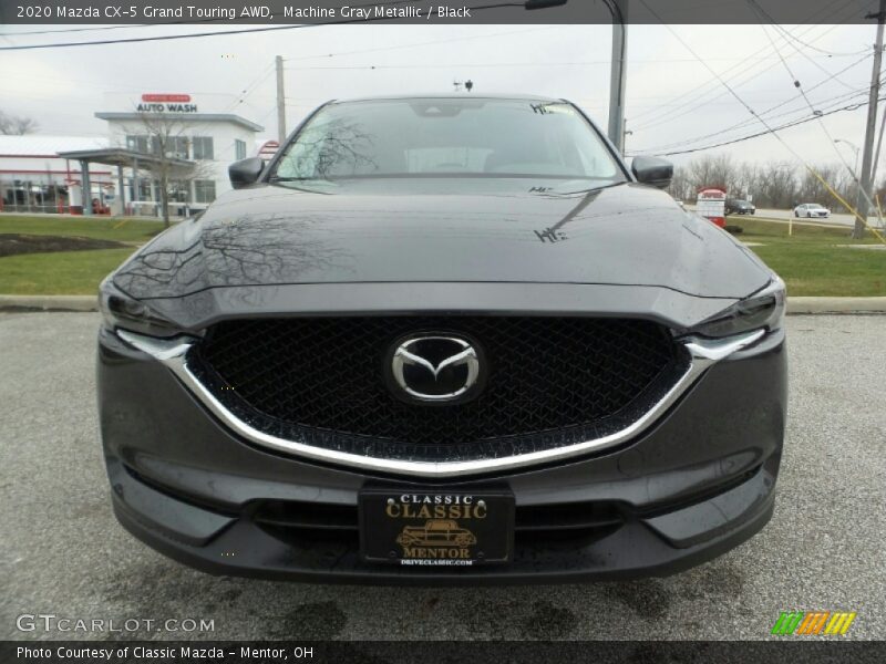 Machine Gray Metallic / Black 2020 Mazda CX-5 Grand Touring AWD