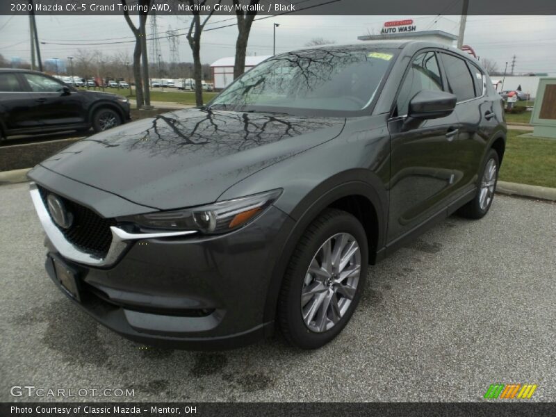 Machine Gray Metallic / Black 2020 Mazda CX-5 Grand Touring AWD