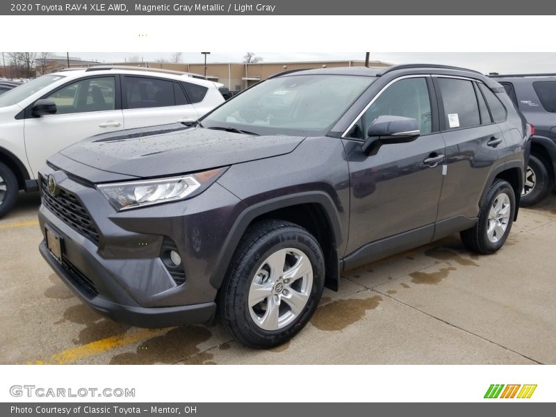 Magnetic Gray Metallic / Light Gray 2020 Toyota RAV4 XLE AWD