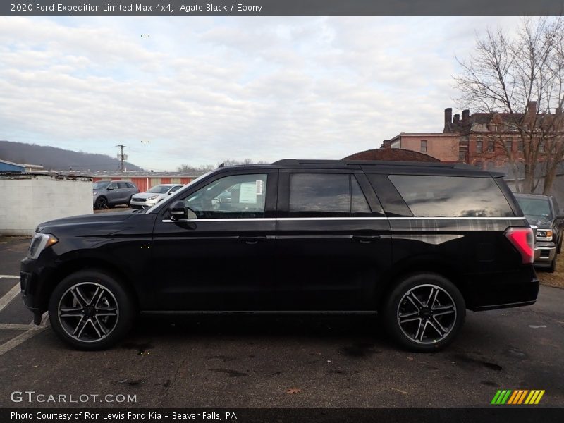 Agate Black / Ebony 2020 Ford Expedition Limited Max 4x4