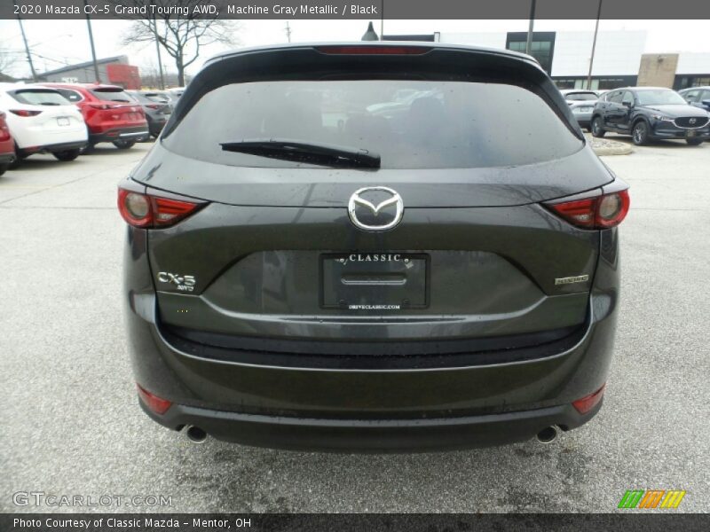 Machine Gray Metallic / Black 2020 Mazda CX-5 Grand Touring AWD