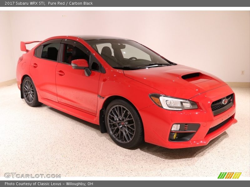 Front 3/4 View of 2017 WRX STI