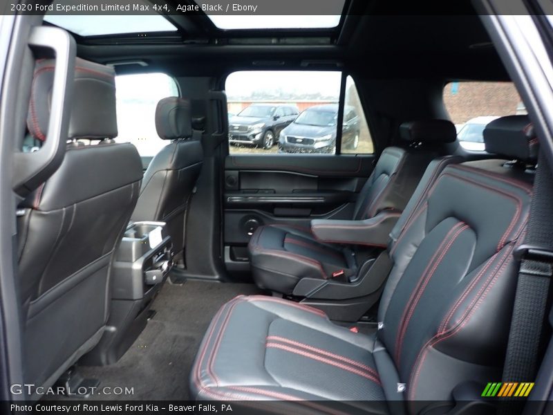 Rear Seat of 2020 Expedition Limited Max 4x4