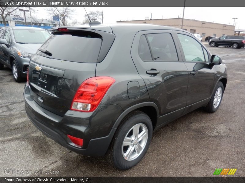 Nightfall Gray Metallic / Jet Black 2020 Chevrolet Trax LS