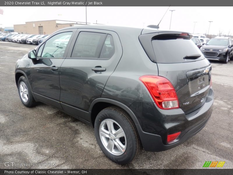 Nightfall Gray Metallic / Jet Black 2020 Chevrolet Trax LS