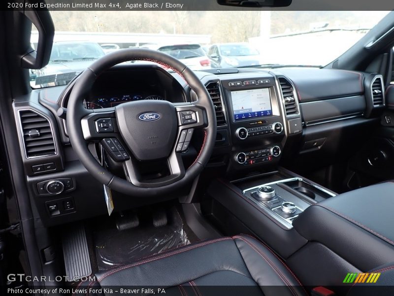 Dashboard of 2020 Expedition Limited Max 4x4