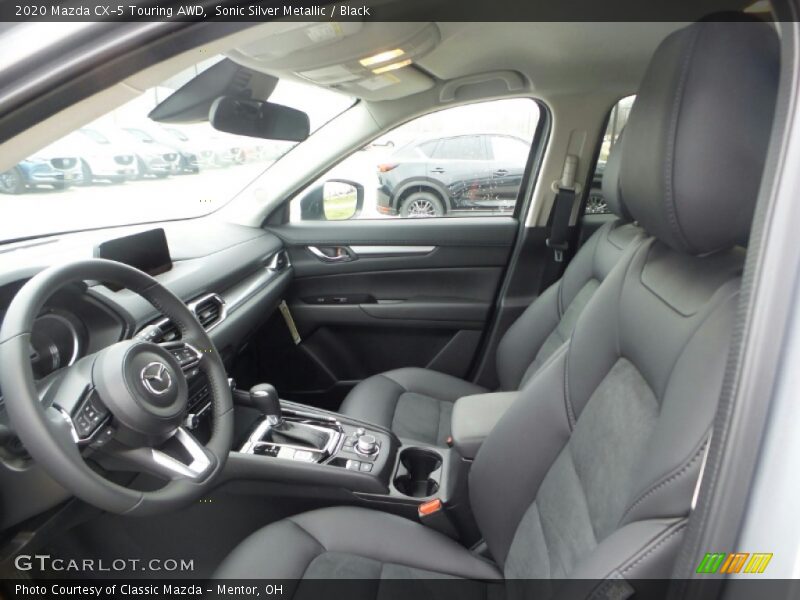 Sonic Silver Metallic / Black 2020 Mazda CX-5 Touring AWD