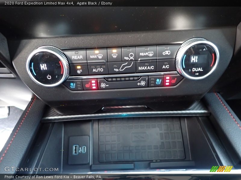 Controls of 2020 Expedition Limited Max 4x4