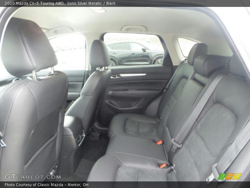 Sonic Silver Metallic / Black 2020 Mazda CX-5 Touring AWD