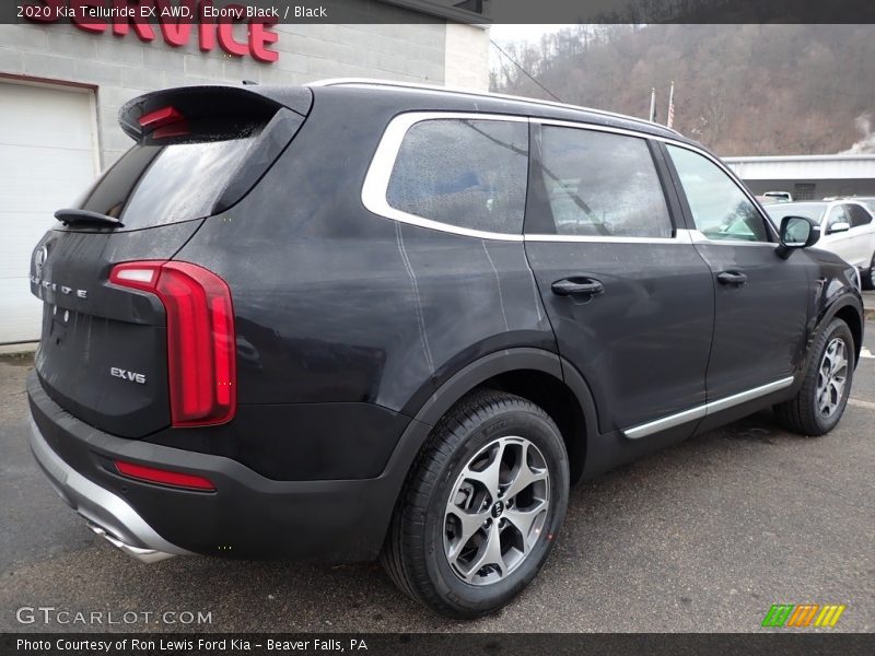 Ebony Black / Black 2020 Kia Telluride EX AWD