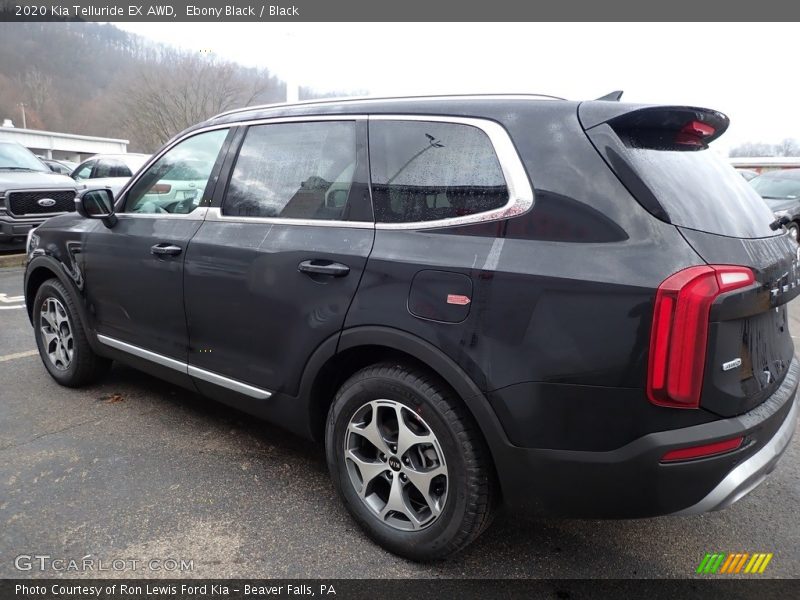 Ebony Black / Black 2020 Kia Telluride EX AWD