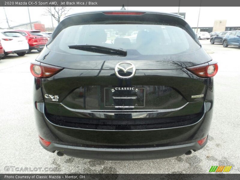 Jet Black Mica / Black 2020 Mazda CX-5 Sport AWD