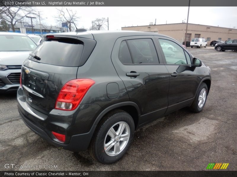 Nightfall Gray Metallic / Jet Black 2020 Chevrolet Trax LS