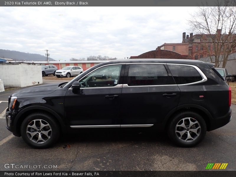 Ebony Black / Black 2020 Kia Telluride EX AWD