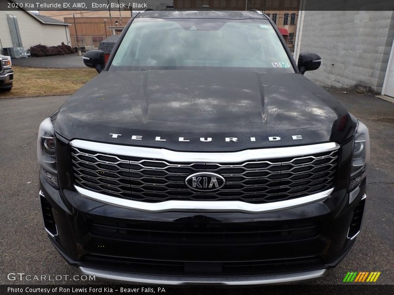 Ebony Black / Black 2020 Kia Telluride EX AWD