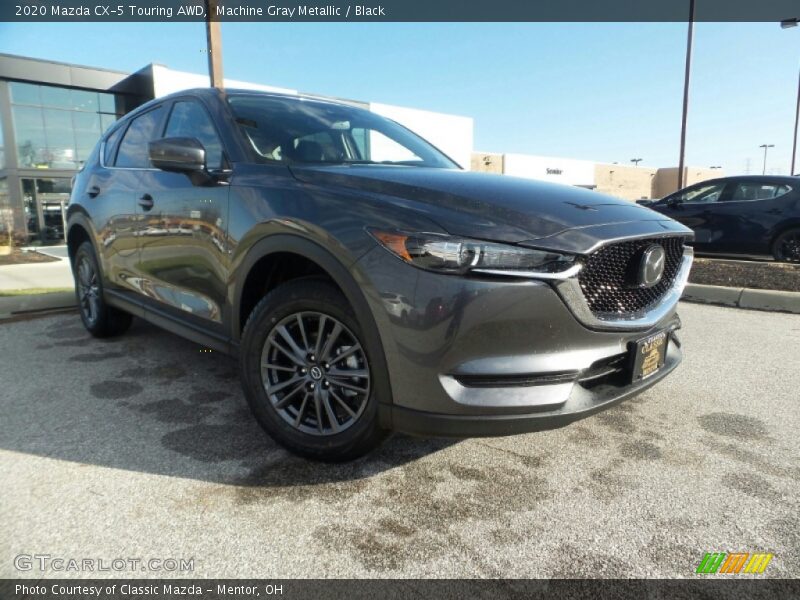 Machine Gray Metallic / Black 2020 Mazda CX-5 Touring AWD