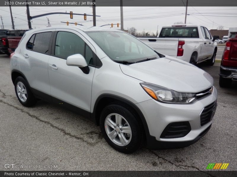 Silver Ice Metallic / Jet Black 2020 Chevrolet Trax LS