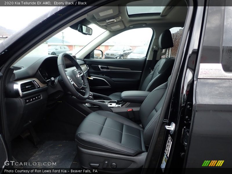 Front Seat of 2020 Telluride EX AWD