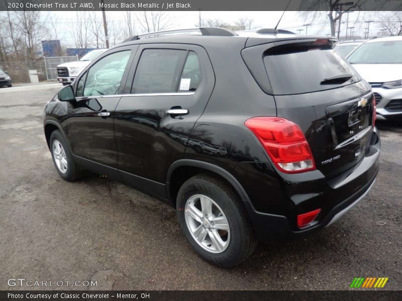 Mosaic Black Metallic / Jet Black 2020 Chevrolet Trax LT AWD