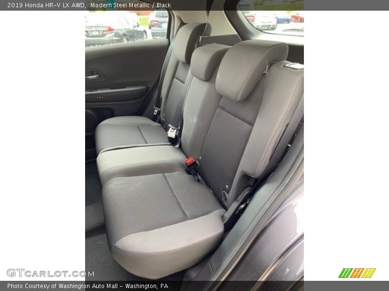 Modern Steel Metallic / Black 2019 Honda HR-V LX AWD