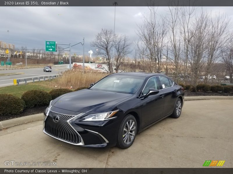 Obsidian / Black 2020 Lexus ES 350