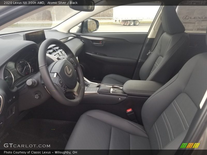 Atomic Silver / Black 2020 Lexus NX 300h AWD
