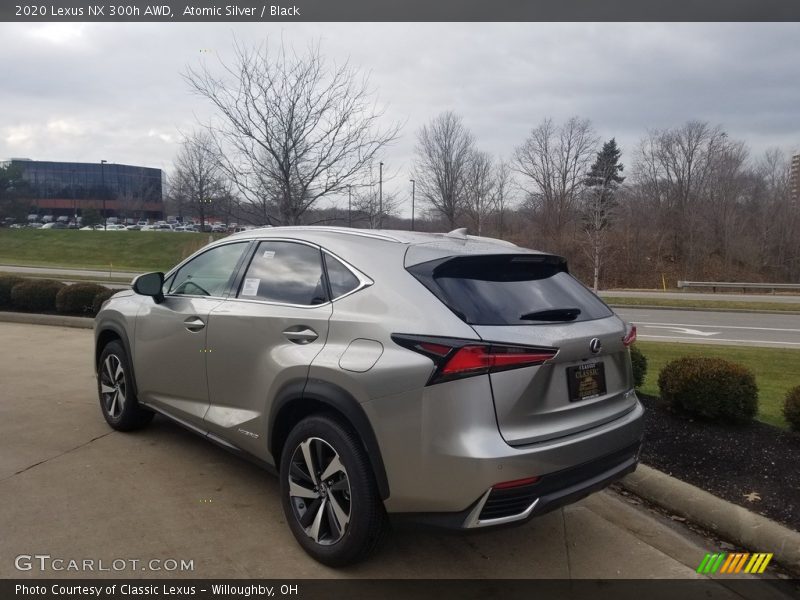 Atomic Silver / Black 2020 Lexus NX 300h AWD