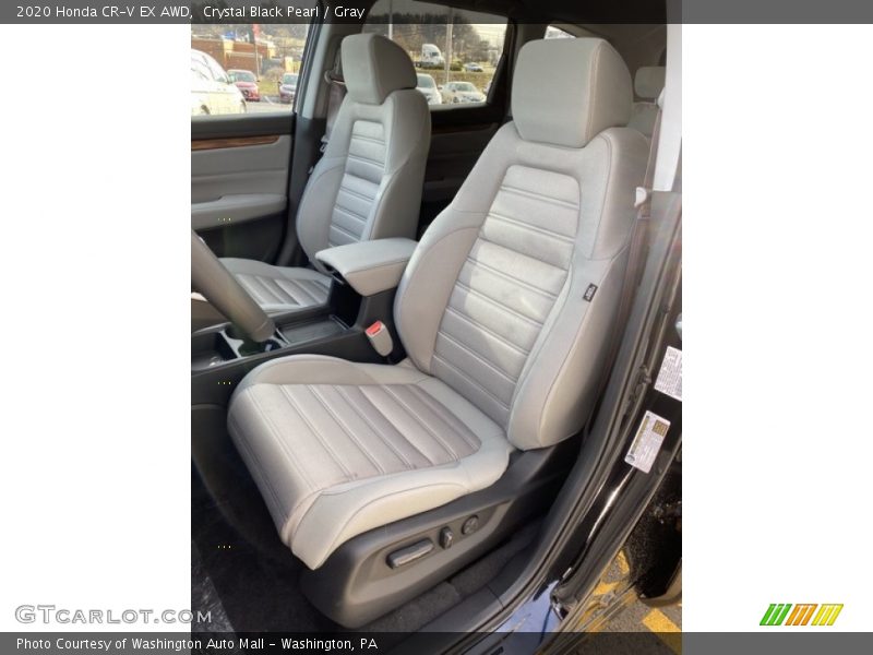 Crystal Black Pearl / Gray 2020 Honda CR-V EX AWD