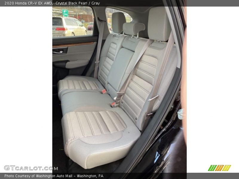 Crystal Black Pearl / Gray 2020 Honda CR-V EX AWD