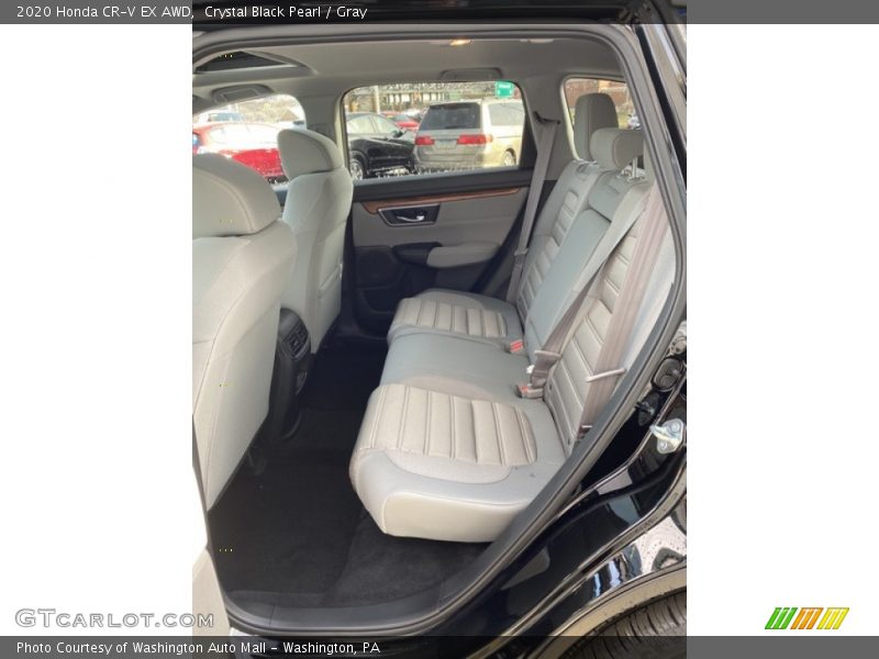 Crystal Black Pearl / Gray 2020 Honda CR-V EX AWD