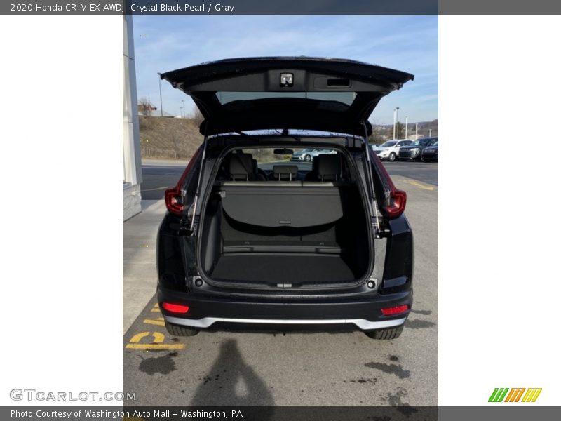 Crystal Black Pearl / Gray 2020 Honda CR-V EX AWD