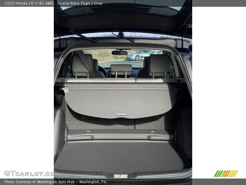 Crystal Black Pearl / Gray 2020 Honda CR-V EX AWD
