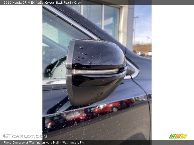Crystal Black Pearl / Gray 2020 Honda CR-V EX AWD