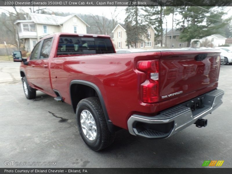 Cajun Red Tintcoat / Jet Black 2020 Chevrolet Silverado 3500HD LT Crew Cab 4x4