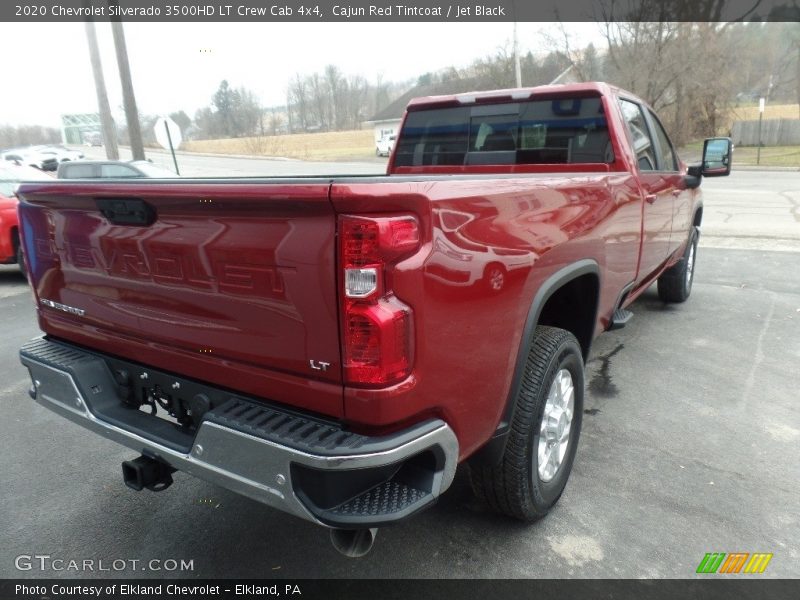 Cajun Red Tintcoat / Jet Black 2020 Chevrolet Silverado 3500HD LT Crew Cab 4x4