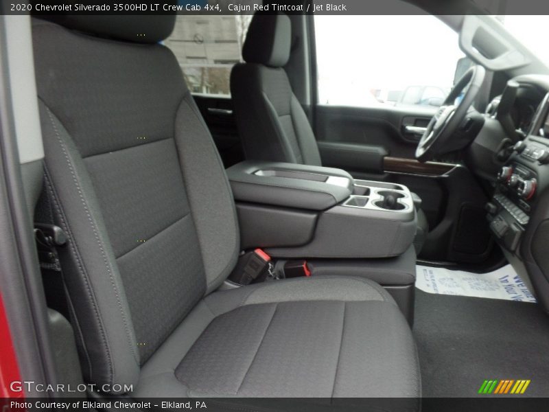 Cajun Red Tintcoat / Jet Black 2020 Chevrolet Silverado 3500HD LT Crew Cab 4x4
