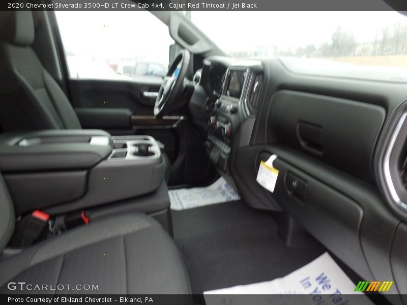 Cajun Red Tintcoat / Jet Black 2020 Chevrolet Silverado 3500HD LT Crew Cab 4x4